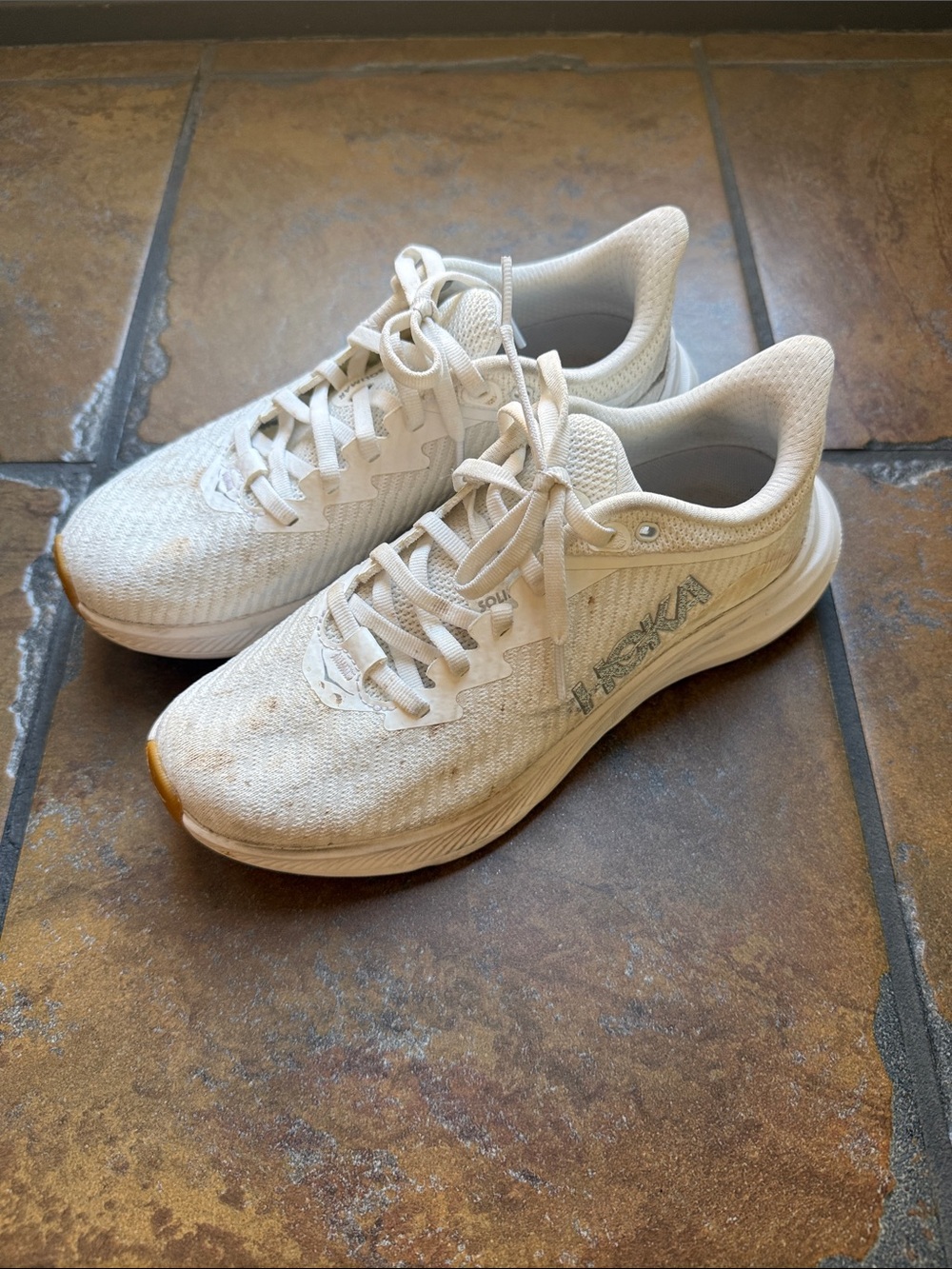Hoka Running Shoes - Off-White